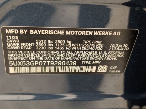 New 2026 BMW X3 xDrive30 w/ Convenience Package AWD/4WD image 21