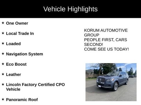 Certified 2023 Lincoln Navigator L Reserve AWD/4WD image 4