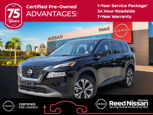 Certified 2022 Nissan Rogue SV FWD image 1