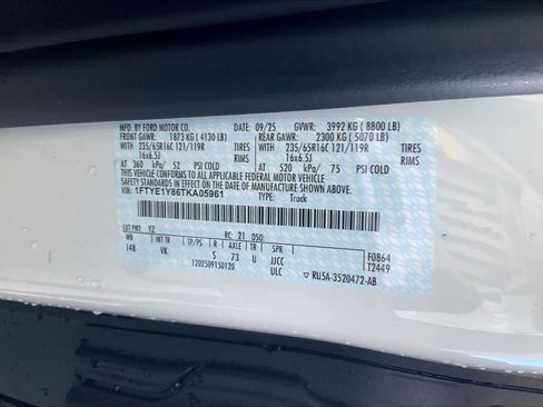 New 2026 Ford Transit 150 Low Roof w/ Load Area Protection Package image 16