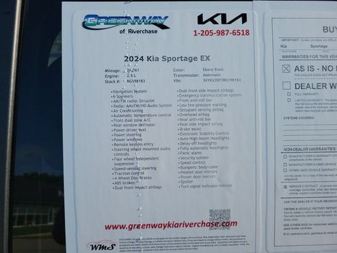 Used 2024 Kia Sportage EX FWD image 37