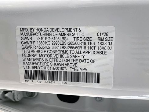 New 2026 Honda Pilot TrailSport image 21