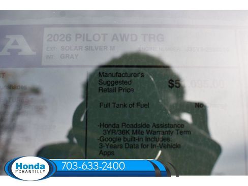 New 2026 Honda Pilot Touring image 38