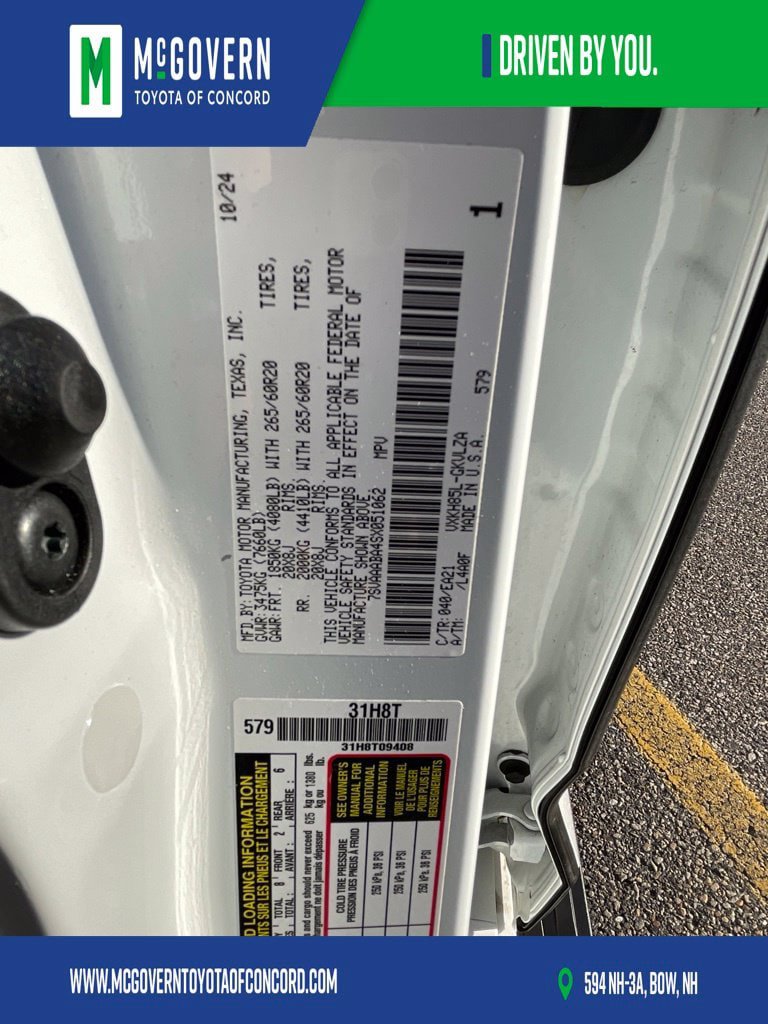 Used 2025 Toyota Sequoia Limited w/ Nightshade Package AWD/4WD image 44