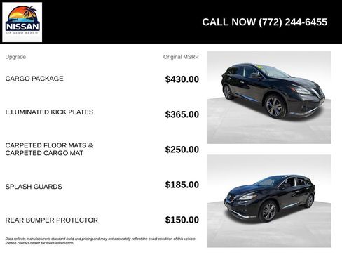 Used 2021 Nissan Murano Platinum w/ Cargo Package FWD image 6