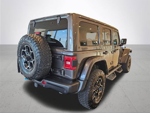 Used 2021 Jeep Wrangler Unlimited Rubicon 4xe w/ Steel Bumper Group image 6