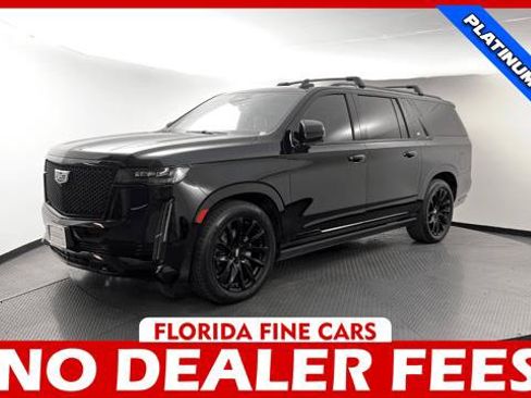 Used 2022 Cadillac Escalade ESV Sport Platinum w/ LPO, ONYX Package AWD/4WD image 1