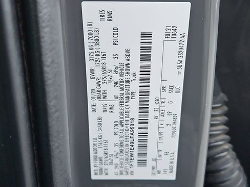 Used 2020 Ford F150 XLT w/ Equipment Group 302A Luxury image 36