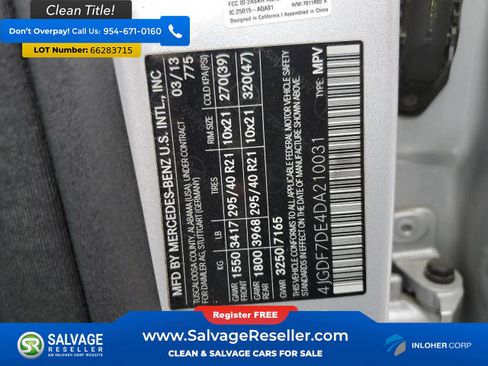 Used 2013 Mercedes-Benz GL 550 image 17