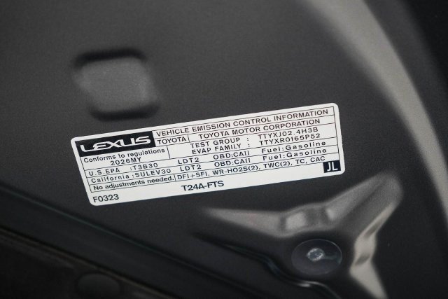New 2026 Lexus RX 350 F Sport w/ Convenience Package FWD image 28