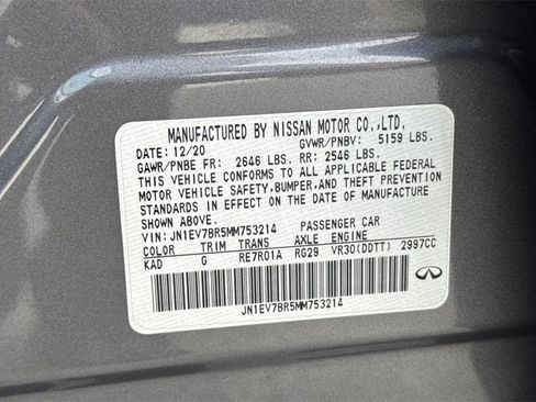 Used 2021 INFINITI Q50 Luxe image 28