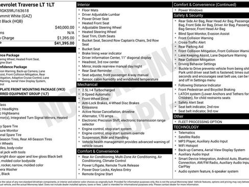 Used 2024 Chevrolet Traverse LT FWD image 11