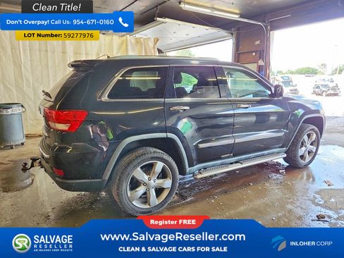 Used 2012 Jeep Grand Cherokee Overland AWD/4WD image 4