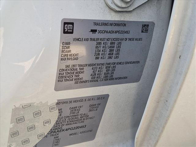 Used 2023 Chevrolet Silverado 1500 W/T RWD image 11