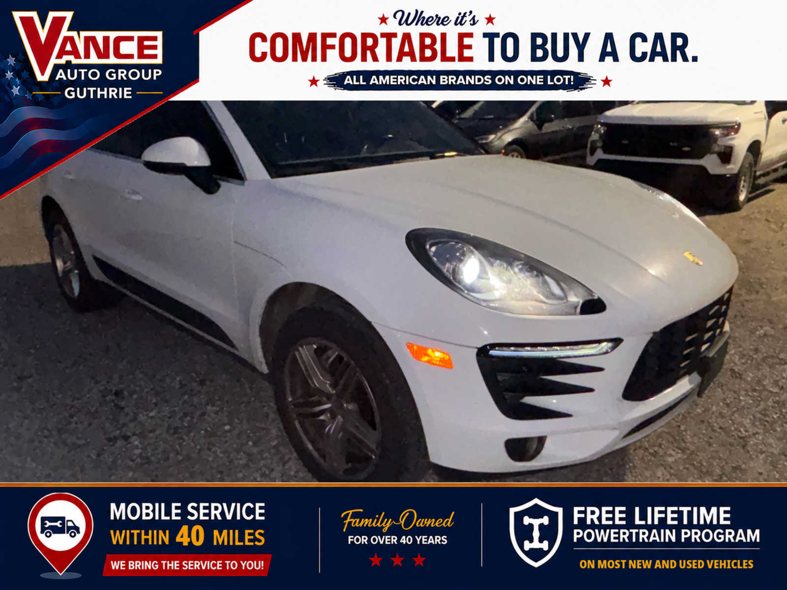 Used 2018 Porsche Macan S AWD/4WD image 1