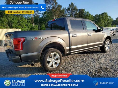 Used 2015 Ford F150 Platinum w/ Equipment Group 701A Luxury AWD/4WD image 4