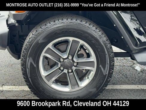 Used 2021 Jeep Wrangler Unlimited Sahara w/ Uconnect 4C Nav & Sound Group AWD/4WD image 59