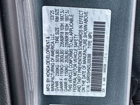 Certified 2025 Honda CR-V Sport image 39