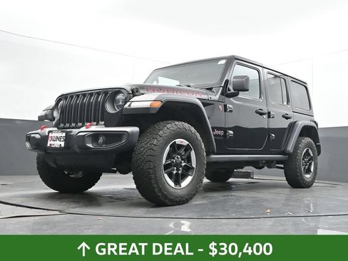 Used 2021 Jeep Wrangler Unlimited Rubicon w/ LED Lighting Group AWD/4WD image 49
