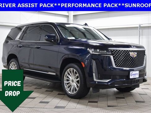 Used 2021 Cadillac Escalade Premium Luxury w/ Driver Assist Tech Package image 1
