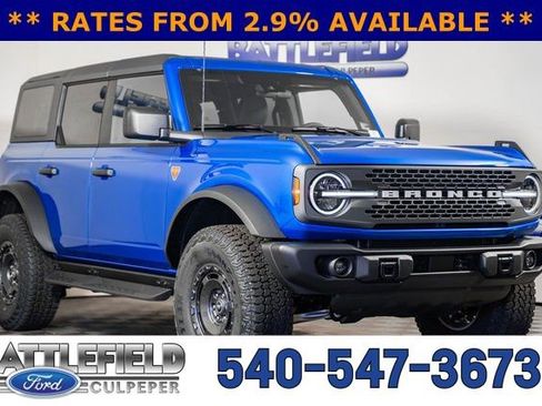 New 2025 Ford Bronco Badlands w/ Sasquatch Package image 1