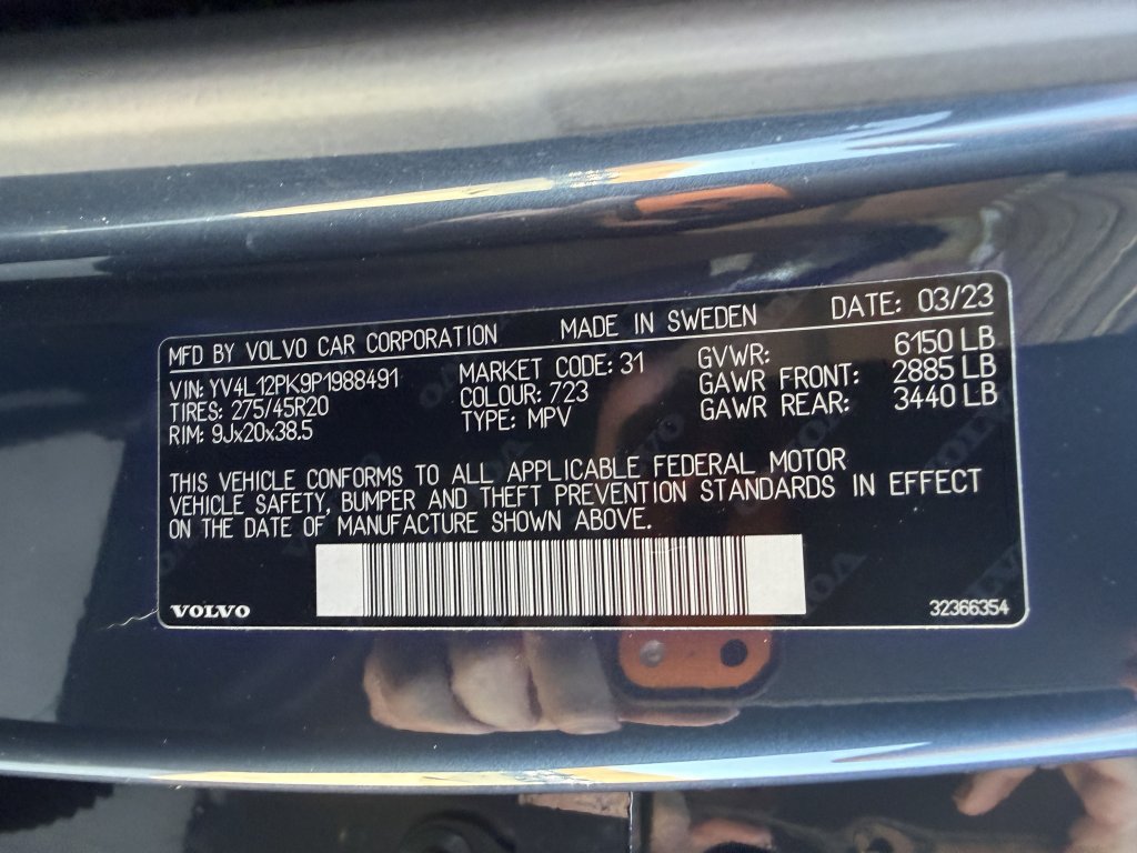 Used 2023 Volvo XC90 B5 Core w/ Protection Package AWD/4WD image 45