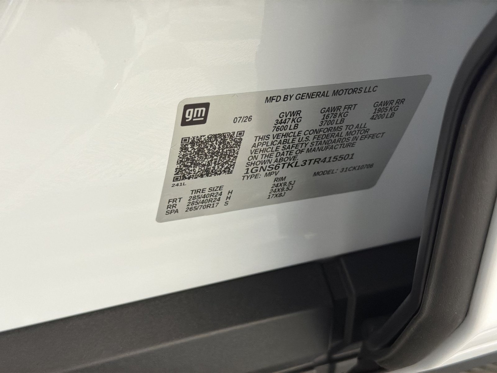 New 2026 Chevrolet Tahoe High Country AWD/4WD image 30