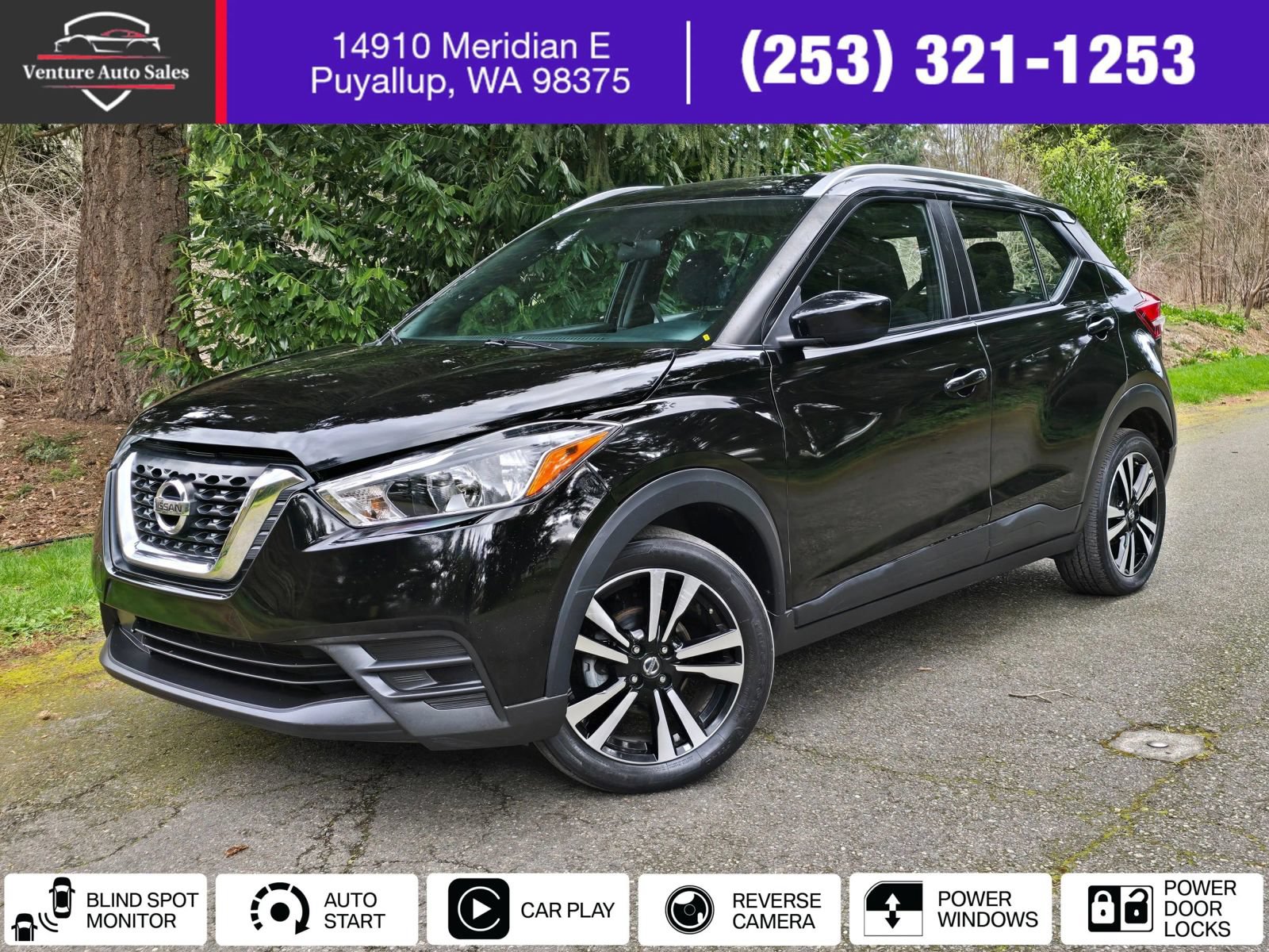 Used 2019 Nissan Kicks SV FWD image 1