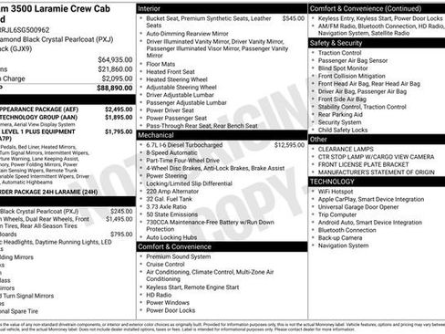 Used 2025 RAM 3500 Laramie w/ Sport Appearance Package image 20
