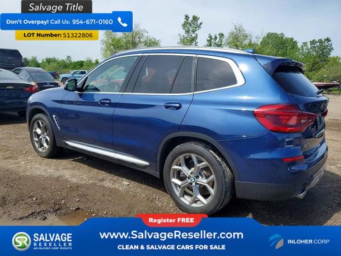 Used 2020 BMW X3 xDrive30i w/ Convenience Package AWD/4WD image 3