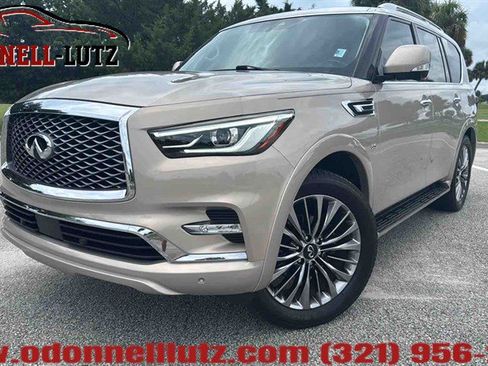 Used 2019 INFINITI QX80 Luxe w/ 22" Wheel Package RWD image 1
