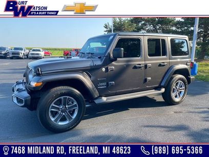 Used 2021 Jeep Wrangler Unlimited Sahara w/ Uconnect 4C Nav & Sound Group