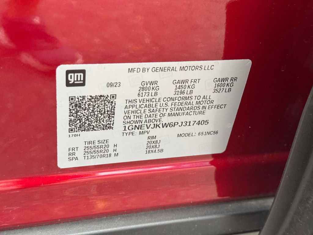 Used 2023 Chevrolet Traverse RS AWD/4WD image 18