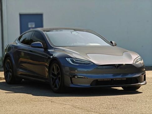Used 2021 Tesla Model S Plaid AWD/4WD image 1