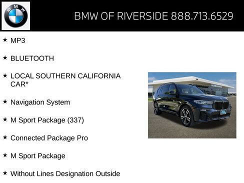 Used 2022 BMW X7 xDrive40i w/ M Sport Package image 15