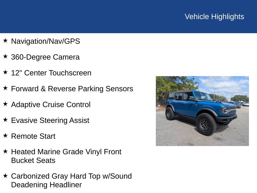 Used 2025 Ford Bronco Badlands AWD/4WD image 32