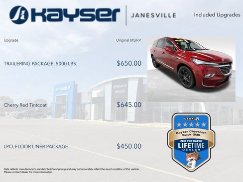 Certified 2024 Buick Enclave Essence w/ Trailering Package, 5000 lbs. image 2