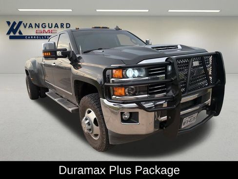 Used 2019 Chevrolet Silverado 3500 LTZ w/ Duramax Plus Package AWD/4WD image 2