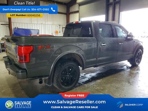 Used 2018 Ford F150 Platinum w/ Equipment Group 701A Luxury AWD/4WD image 4