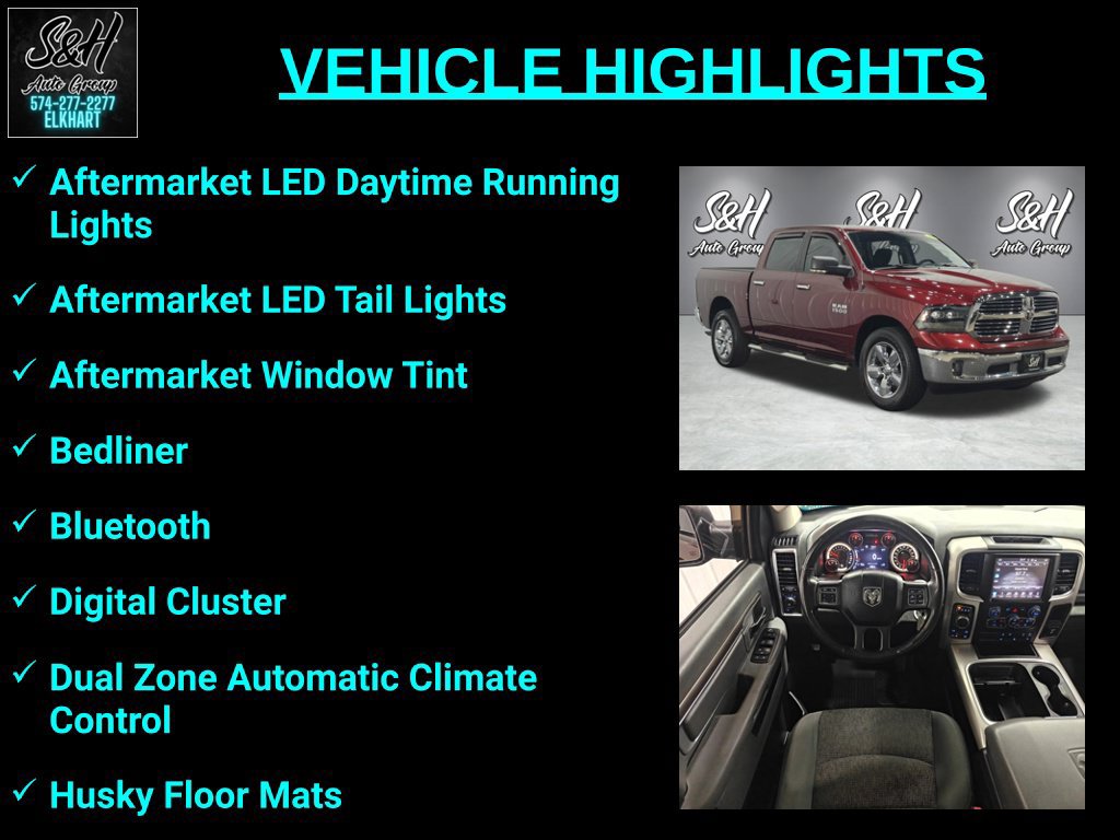 Used 2016 RAM 1500 Big Horn AWD/4WD image 3