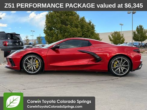 Used 2023 Chevrolet Corvette Stingray Preferred Conv w/ Z51 Performance Package RWD image 5