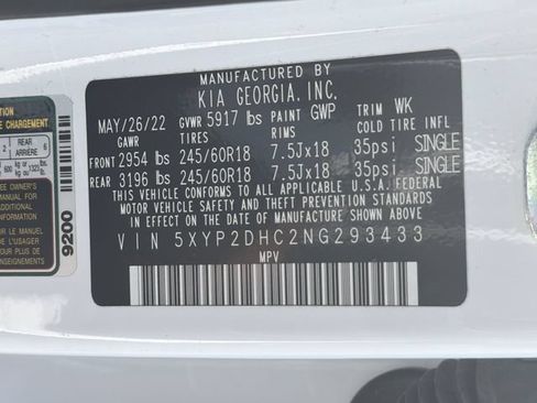 Used 2022 Kia Telluride LX AWD/4WD image 34