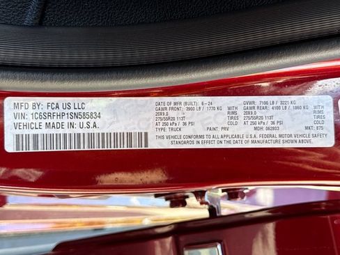 Used 2025 RAM 1500 Limited w/ Bed Utility Group AWD/4WD image 17
