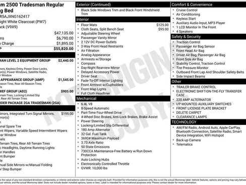 Used 2022 RAM 2500 Tradesman image 2