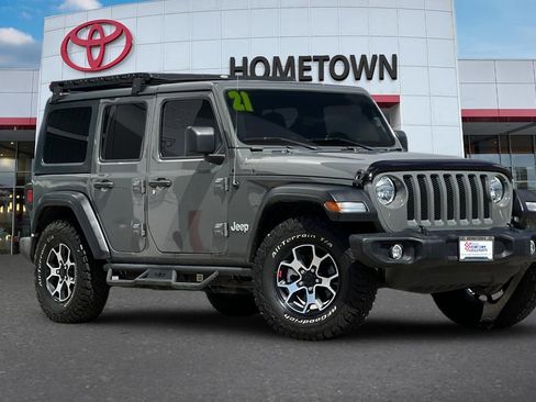 Used 2021 Jeep Wrangler Unlimited Sport AWD/4WD image 2