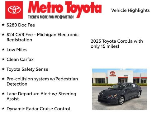Used 2025 Toyota Corolla LE FWD image 7