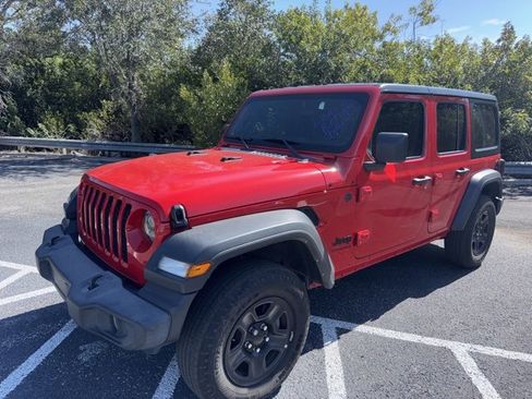 Used 2024 Jeep Wrangler Sport image 1