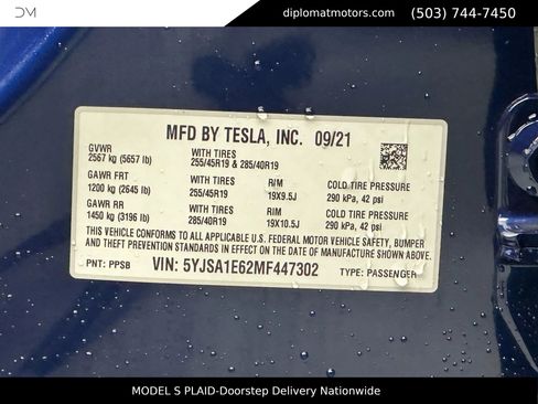 Used 2021 Tesla Model S Plaid image 43