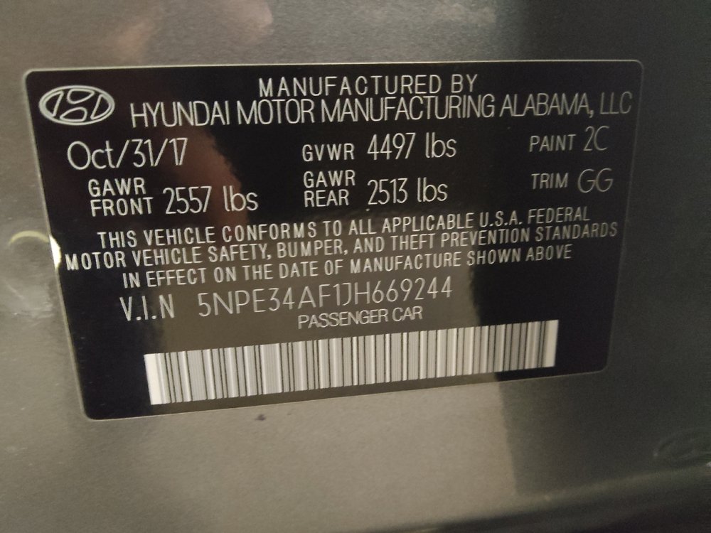 Used 2018 Hyundai Sonata SEL FWD image 33