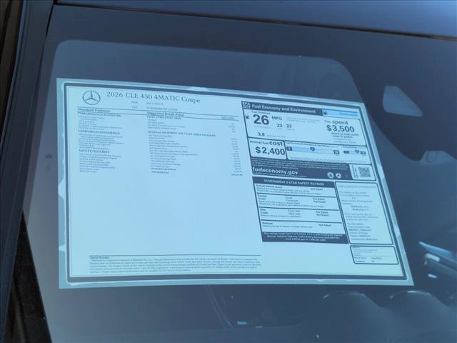 New 2026 Mercedes-Benz CLE 450 4MATIC Coupe image 18